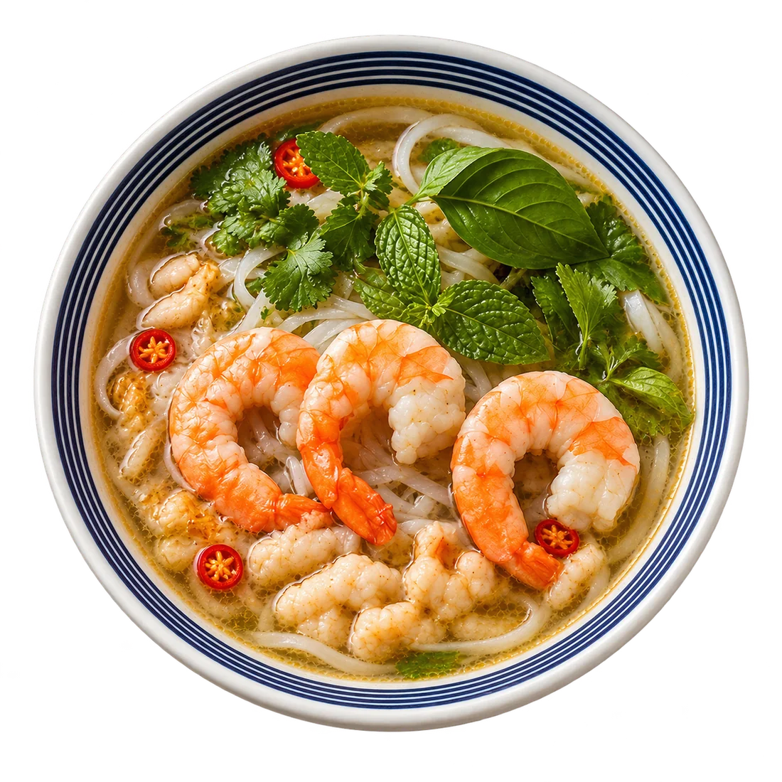 Signature prawn phở